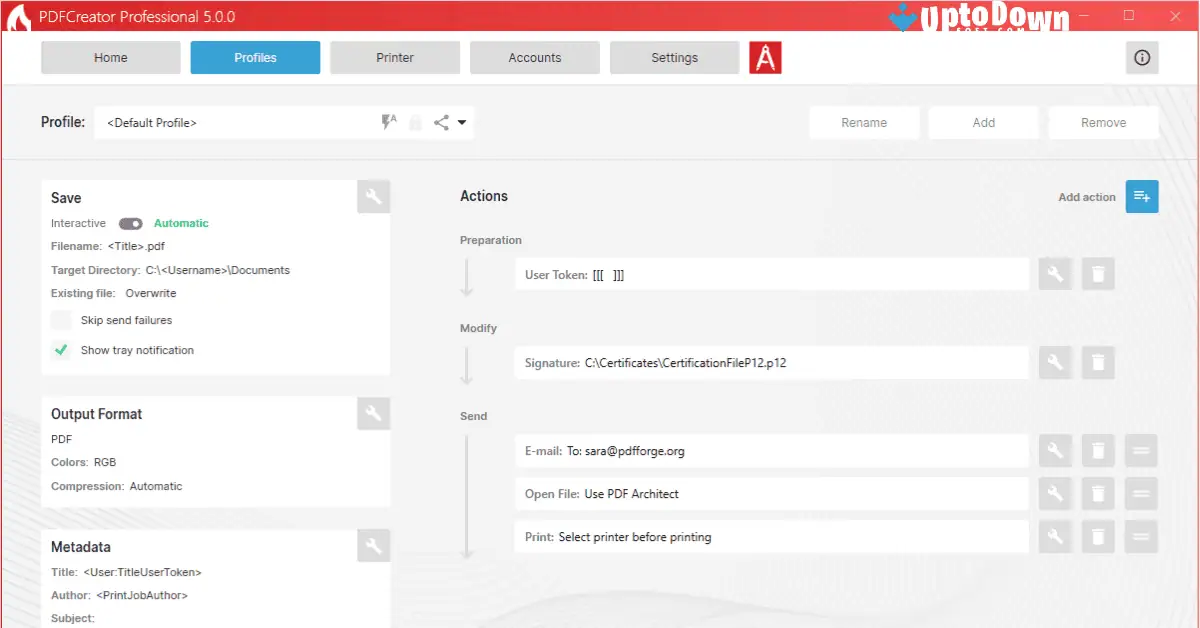 تحميل برنامج PDFCreator من موقع Uptodown (أحدث إصدار لعام 2026) screenshot 2