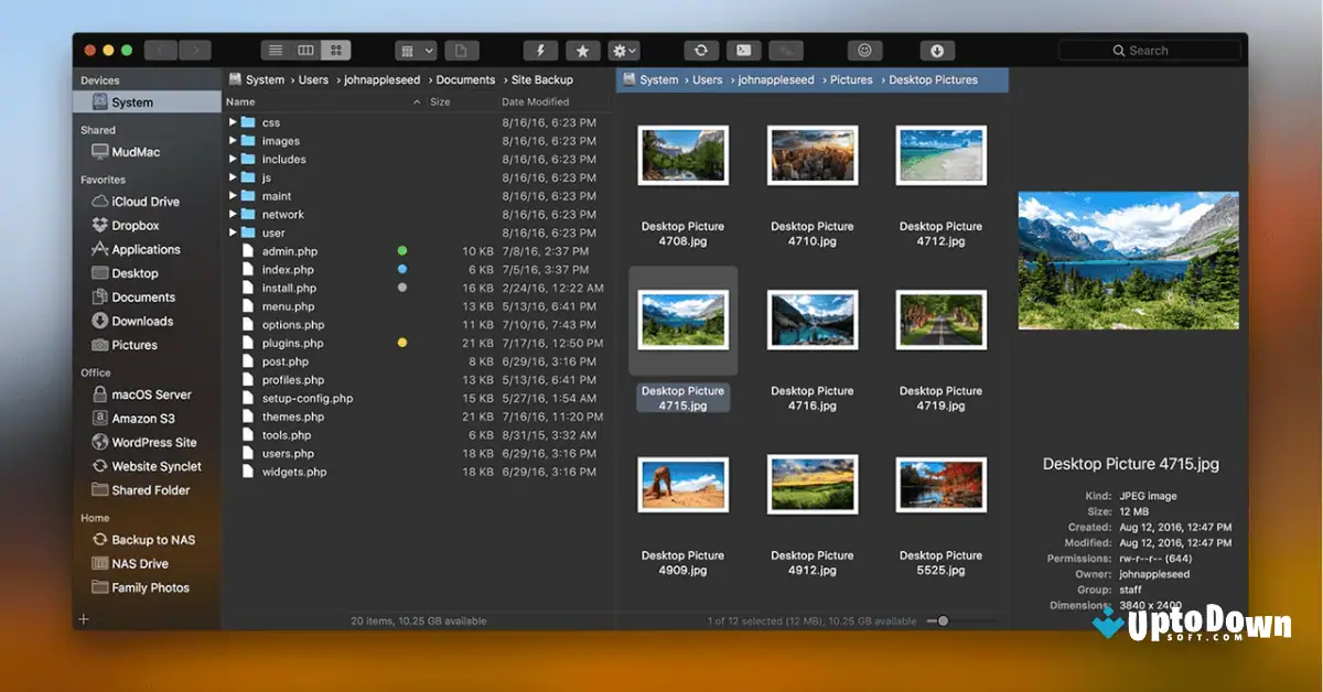 برنامج تنزيل Photo Manager تطبيق Uptodown لنظام التشغيل Mac 2026 screenshot 1