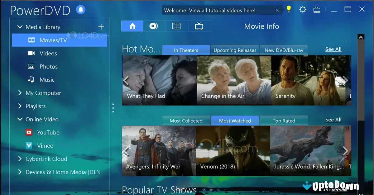 تحميل برنامج PowerDVD من موقع Uptodown (أحدث إصدار لعام 2026) screenshot 3