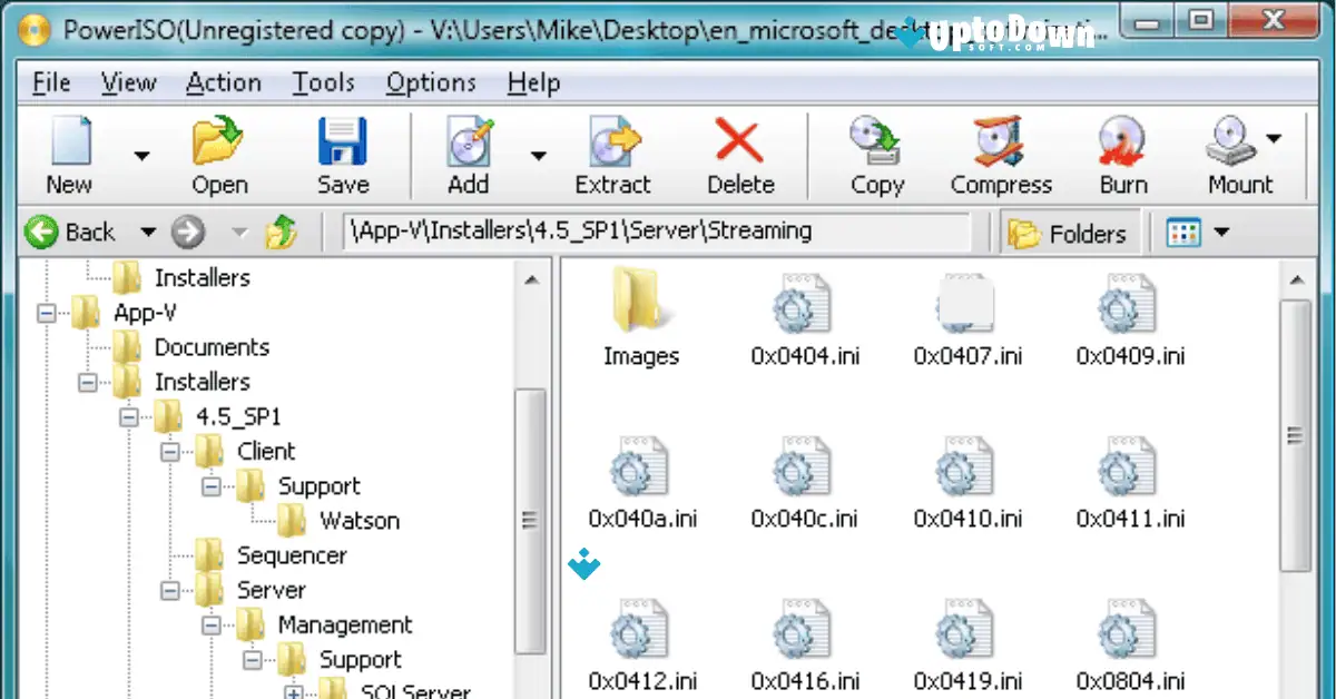 تحميل برنامج PowerISO (32 بت) (أحدث إصدار لعام 2026) screenshot 2