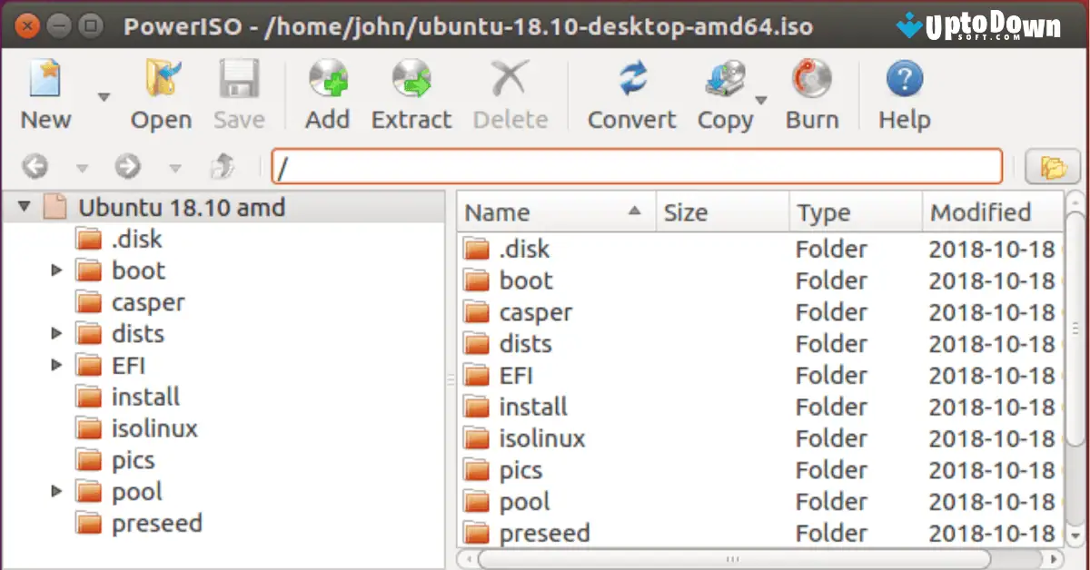 تحميل برنامج PowerISO (32 بت) (أحدث إصدار لعام 2026) screenshot 3