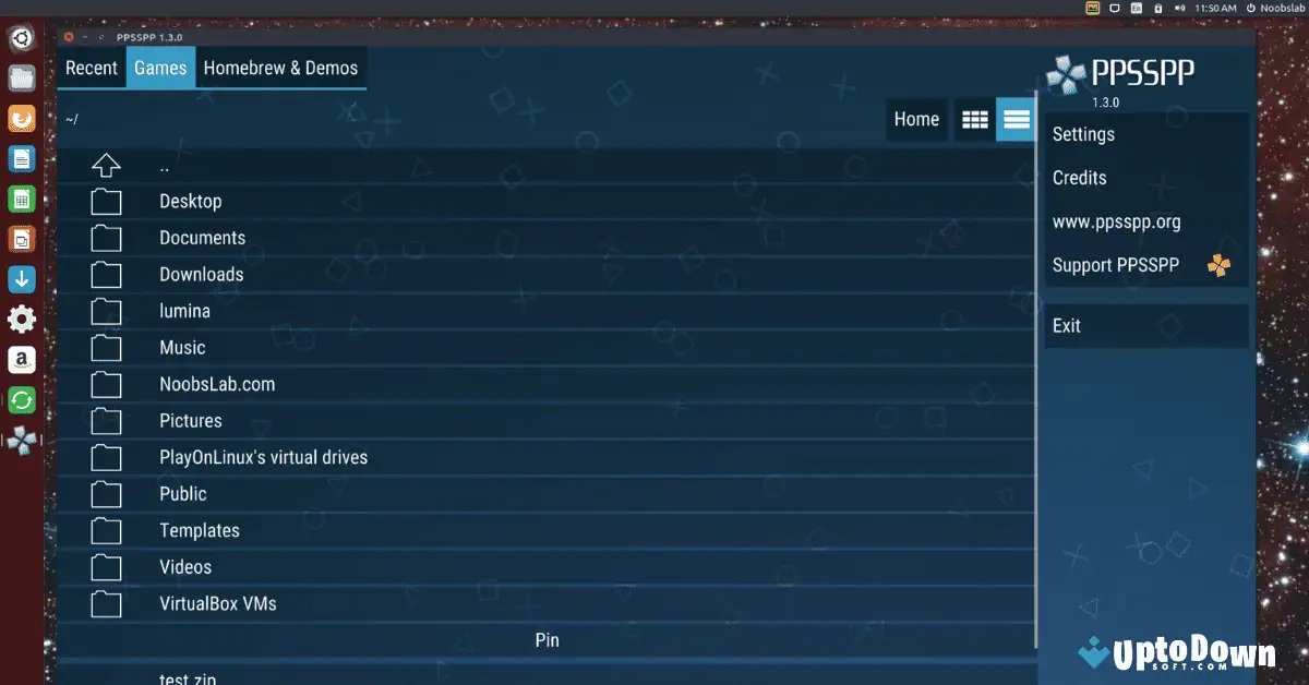 تحميل برنامج PPSSPP (أحدث إصدار لعام 2025) محاكي بلاي ستيشن بورتبل لنظام ويندوز screenshot 1