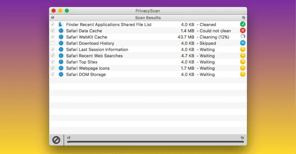 تنزيل برنامج PrivacyScan لنظام التشغيل Mac مجاناً من Uptodown (2026) screenshot 2