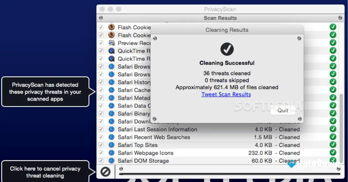 تنزيل برنامج PrivacyScan لنظام التشغيل Mac مجاناً من Uptodown (2026) screenshot 3