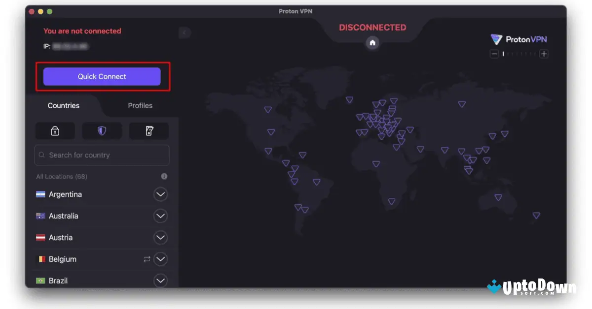 تحميل برنامج Proton VPN لنظام التشغيل Mac (أحدث إصدار لعام 2026) screenshot 1