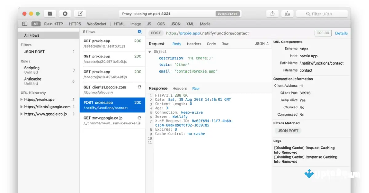 تحميل برنامج بروكسي لنظام ماك من موقع Uptodown مجاناً 2026 screenshot 1