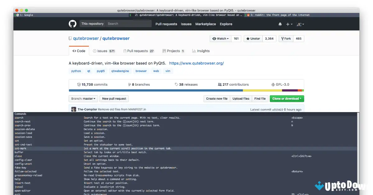 تنزيل برنامج Qutebrowser لنظام التشغيل Mac (أحدث إصدار لعام 2026) screenshot 3