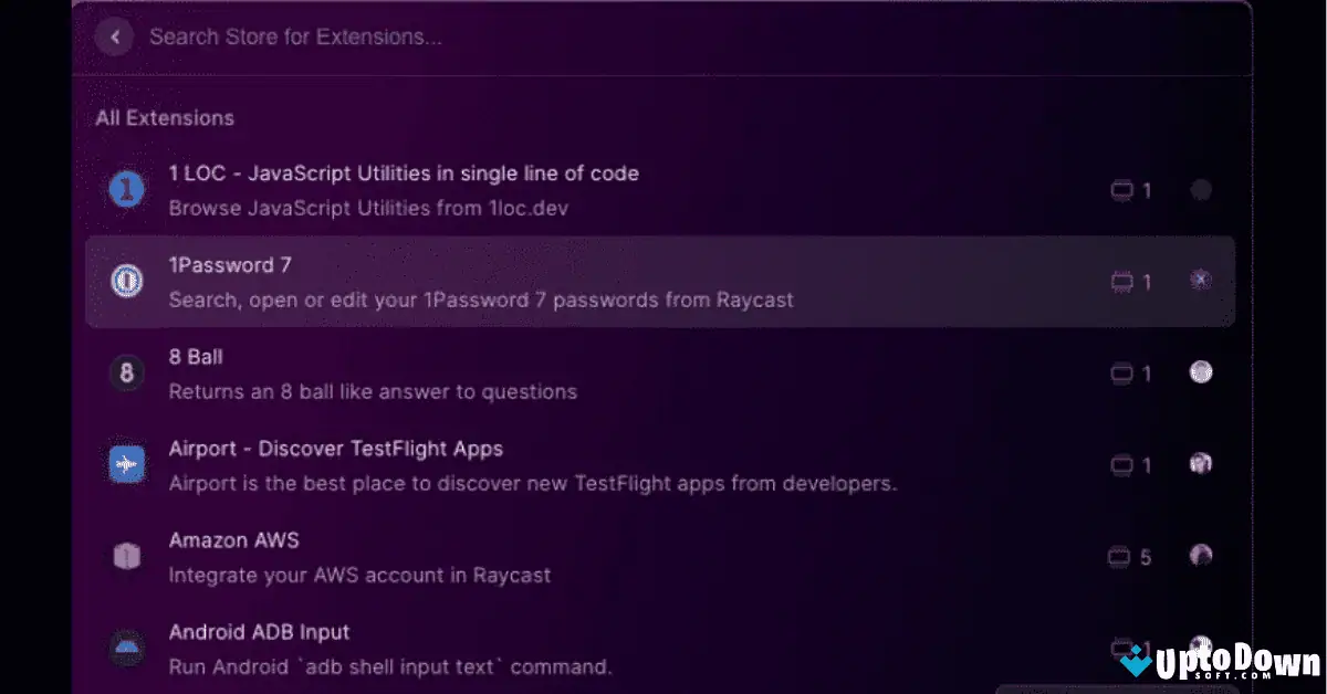 تحميل برنامج Raycast لنظام التشغيل Mac (أحدث إصدار لعام 2026) screenshot 2