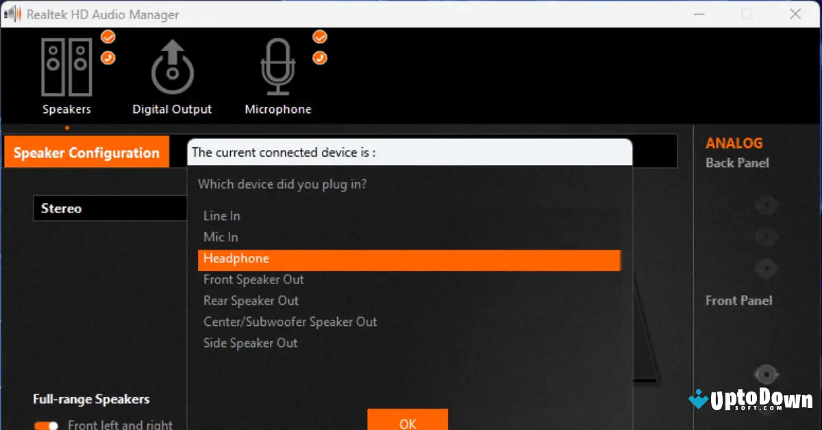 قم بتنزيل برنامج Realtek HD Audio Manager (أحدث إصدار لعام 2026) screenshot 2