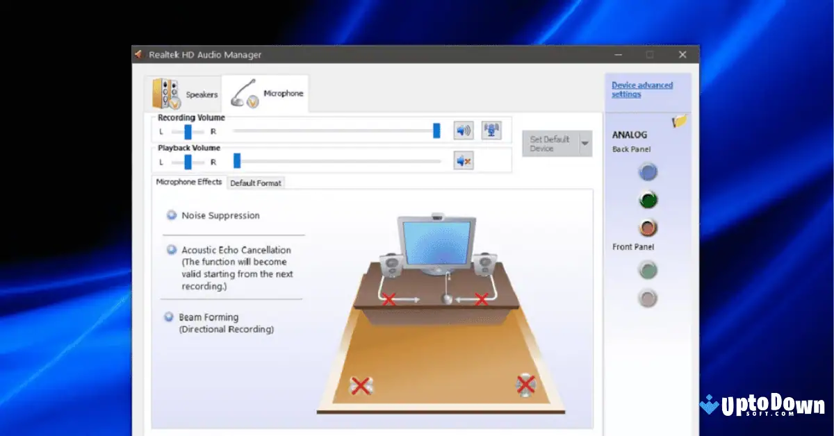 تنزيل برنامج Realtek للصوت عالي الدقة (32 بت) screenshot 1