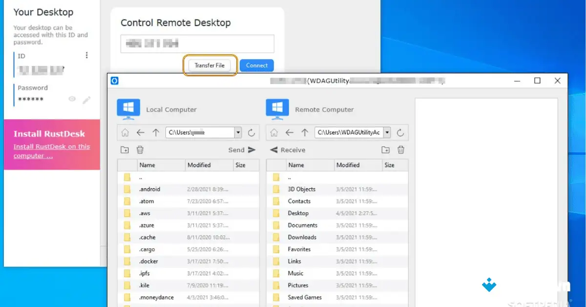 تحميل برنامج RustDesk لنظام التشغيل Mac (أحدث إصدار لعام 2026) screenshot 2