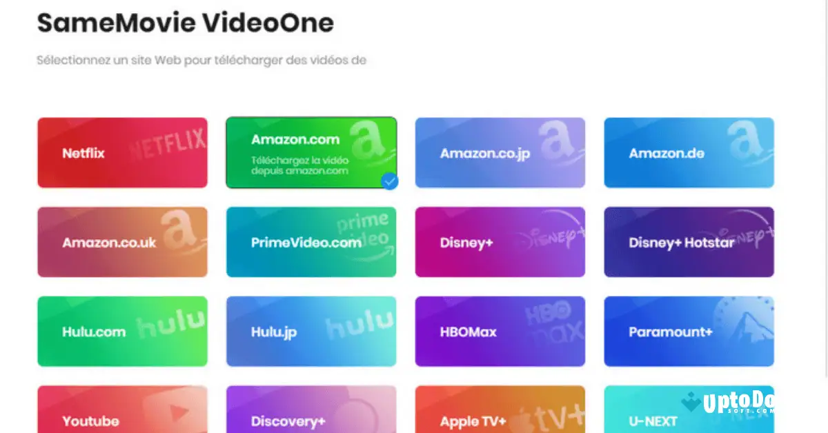 تحميل برنامج SameMovie VideoOne لنظام التشغيل Mac (أحدث إصدار لعام 2026) screenshot 1