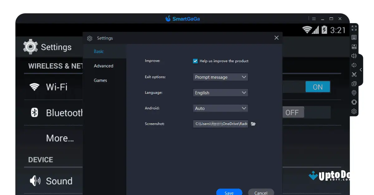 تحميل برنامج محاكاة Smartgaga للكمبيوتر من موقع Uptodown screenshot 3