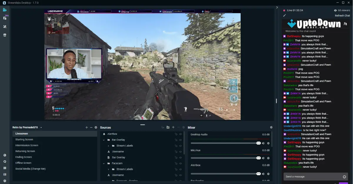 تحميل برنامج Streamlabs Desktop لنظام التشغيل Mac (أحدث إصدار لعام 2026) screenshot 3
