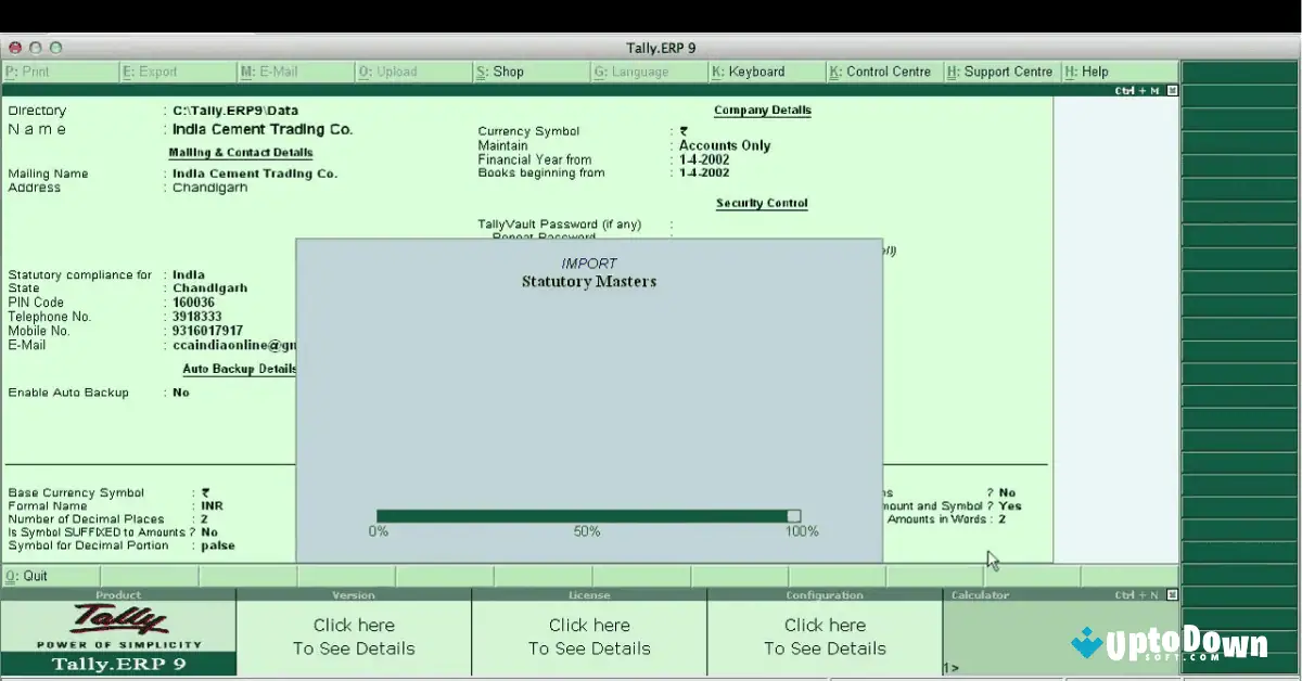 تحميل برنامج Tally.ERP (أحدث إصدار لعام 2026) لنظام التشغيل ويندوز 11/10 screenshot 2