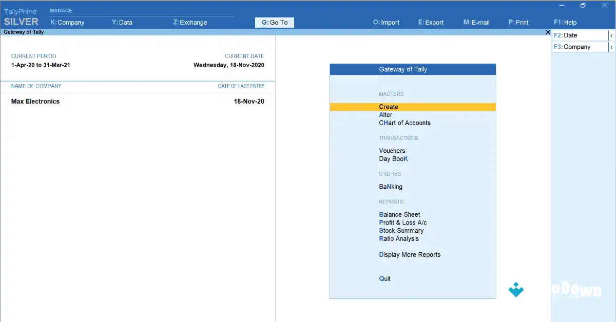 تحميل برنامج Tally Prime مجاناً (32 بت) من Uptodown (2026) screenshot 1