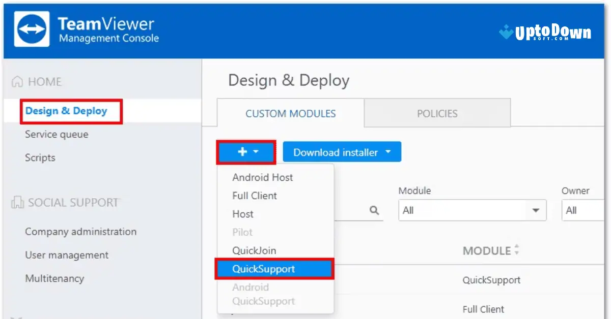 تنزيل برنامج TeamViewer QuickSupport (أحدث إصدار لعام 2026) screenshot 1