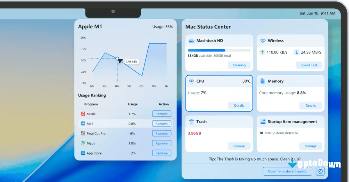 تحميل برنامج Tenorshare Clemiao لنظام التشغيل Mac مجاناً من موقع Uptodown screenshot 1