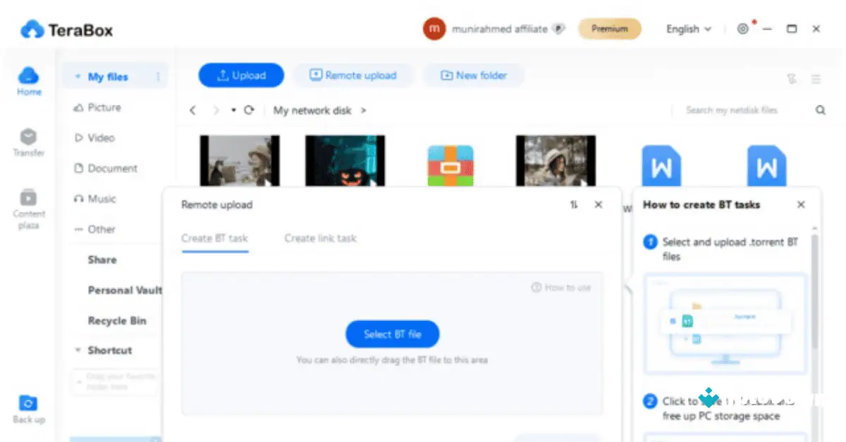 تحميل مشغل الفيديو عبر الإنترنت Terabox من Uptodown screenshot 2