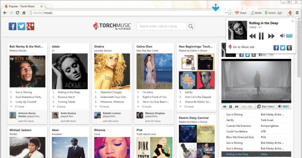 برنامج متصفح جوجل تورش - تحميل مجاني من موقع Uptodown screenshot 2