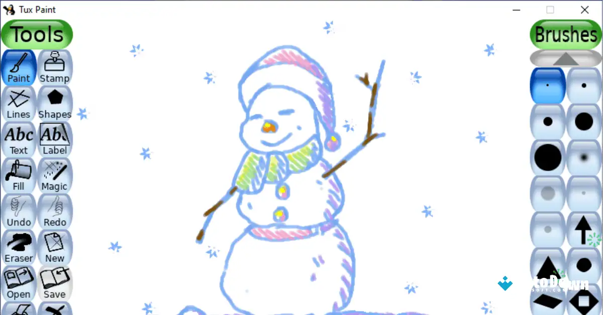 تحميل مشاريع Tux Paint للكمبيوتر الشخصي من Uptodown 2026 screenshot 2