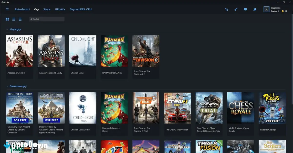 تحميل لعبة Ubisoft Uplay من موقع Uptodown (أحدث إصدار لعام 2026) screenshot 1