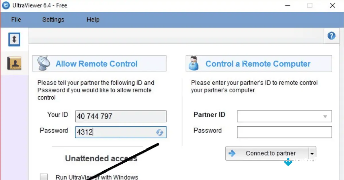 تحميل برنامج Ultraviewer للكمبيوتر من موقع Uptodown (2026) screenshot 1