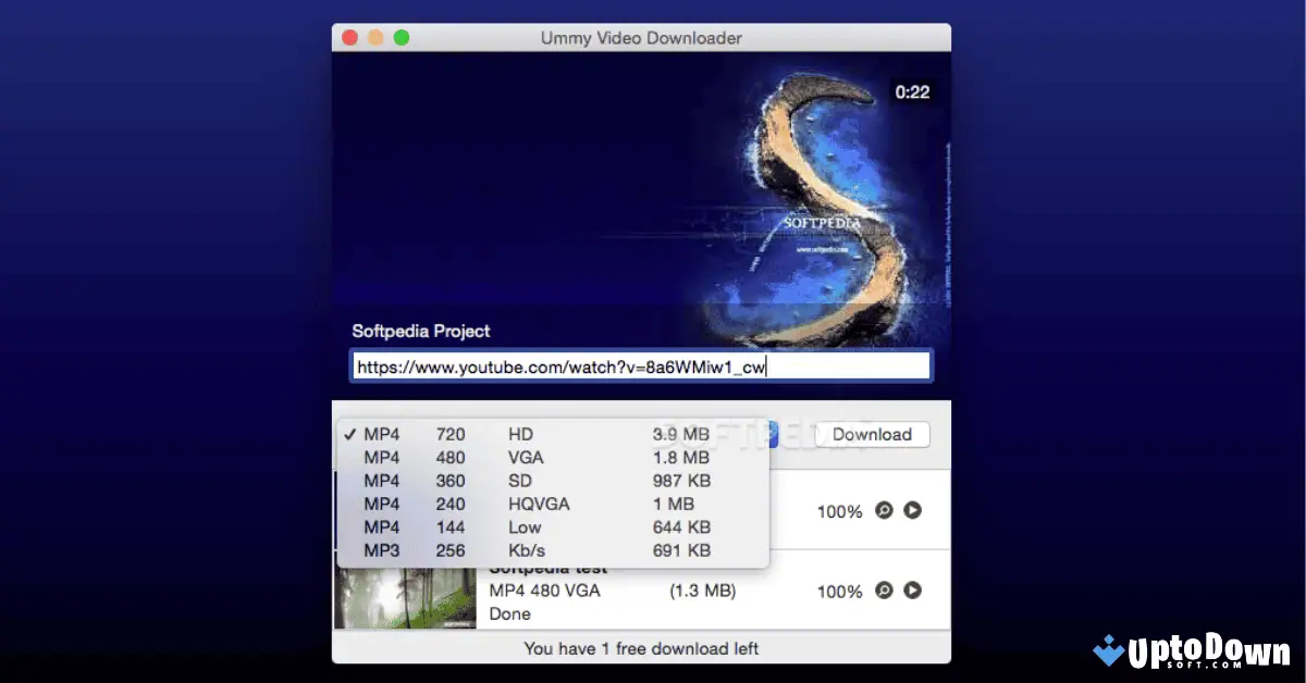 تحميل برنامج Ummy Video Downloader (أحدث إصدار لعام 2026) screenshot 3