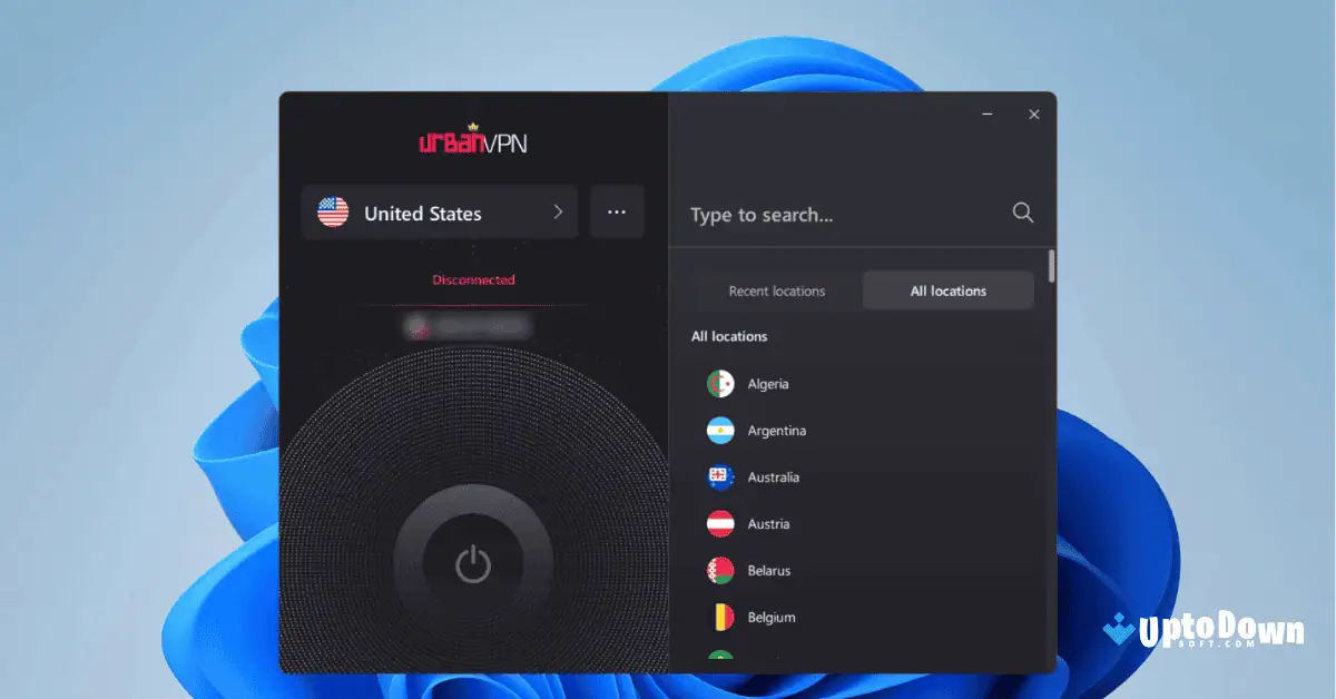 تحميل مجاني لبرنامج Urban VPN لمتصفح Firefox من موقع Uptodown screenshot 1