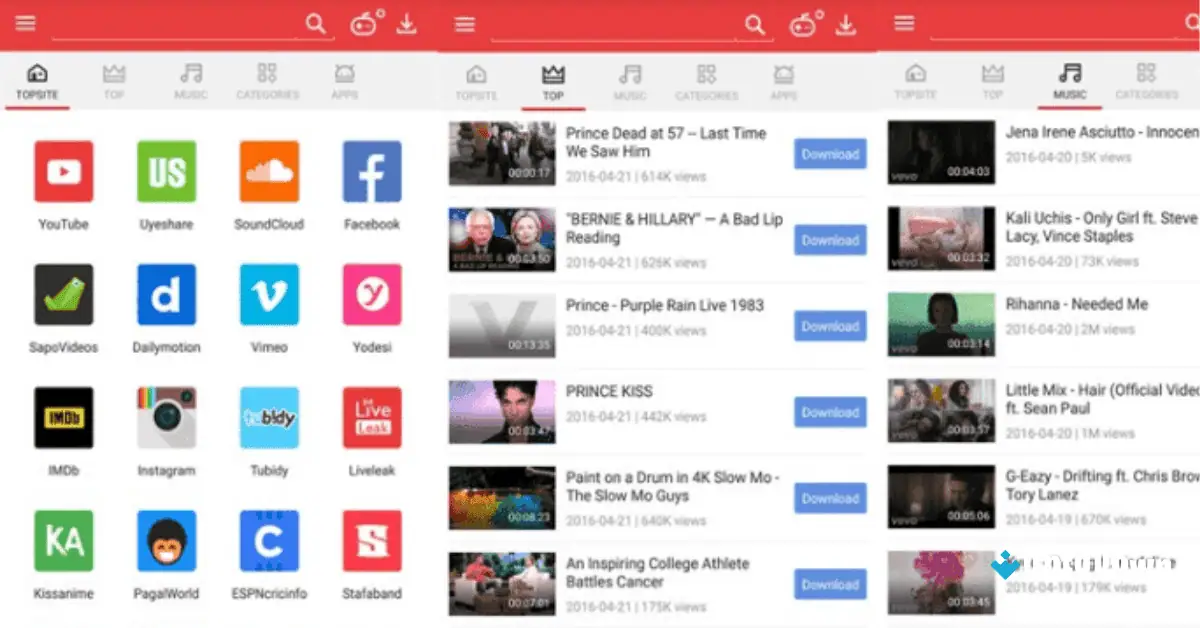 قم بتنزيل برنامج Vidmate لأجهزة الكمبيوتر التي تعمل بنظام Windows 7 من Uptodown 2026 screenshot 1