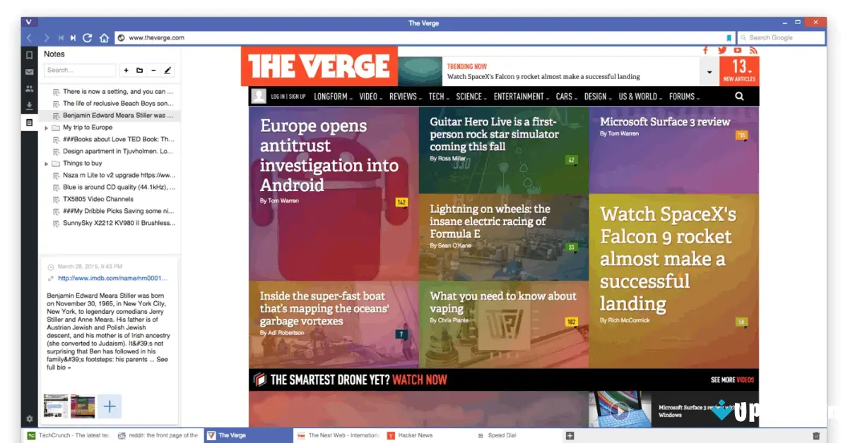 تنزيل Vivaldi لنظام التشغيل Mac Uptodown 2026 screenshot 3