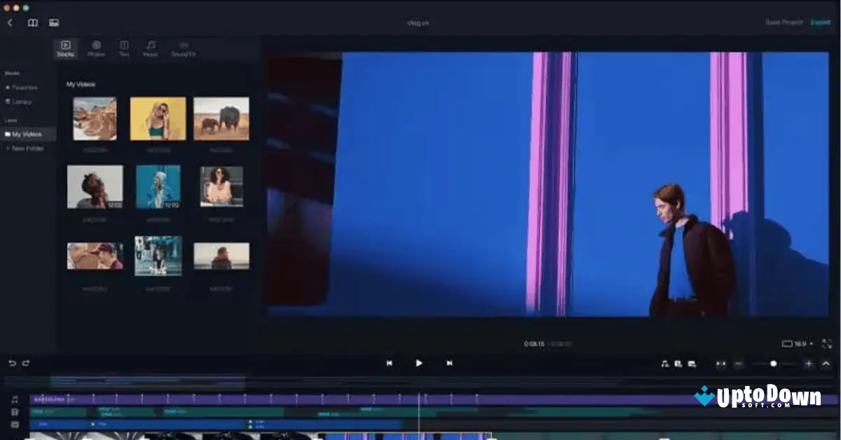 تنزيل VN Video Editor للكمبيوتر من موقع Uptodown 2026 screenshot 1