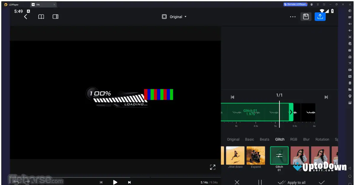 تنزيل VN Video Editor للكمبيوتر من موقع Uptodown 2026 screenshot 3