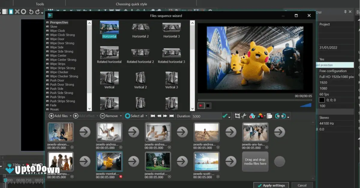 تحميل برنامج VSDC المجاني لتحرير الفيديو (64 بت) (أحدث إصدار لعام 2026) screenshot 3