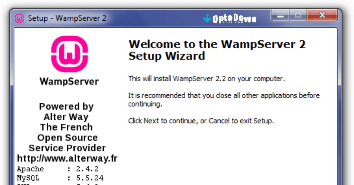 تنزيل برنامج WampServer (64 بت) من موقع Uptodown (أحدث إصدار لعام 2026) screenshot 1