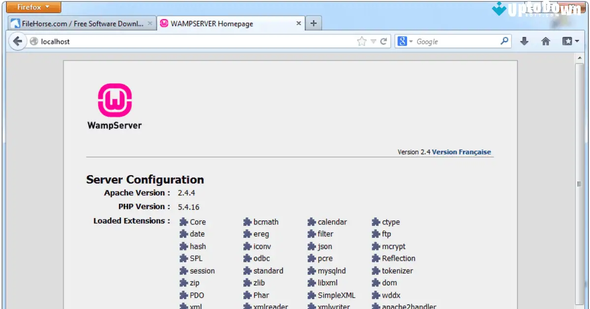تنزيل برنامج WampServer (64 بت) من موقع Uptodown (أحدث إصدار لعام 2026) screenshot 2