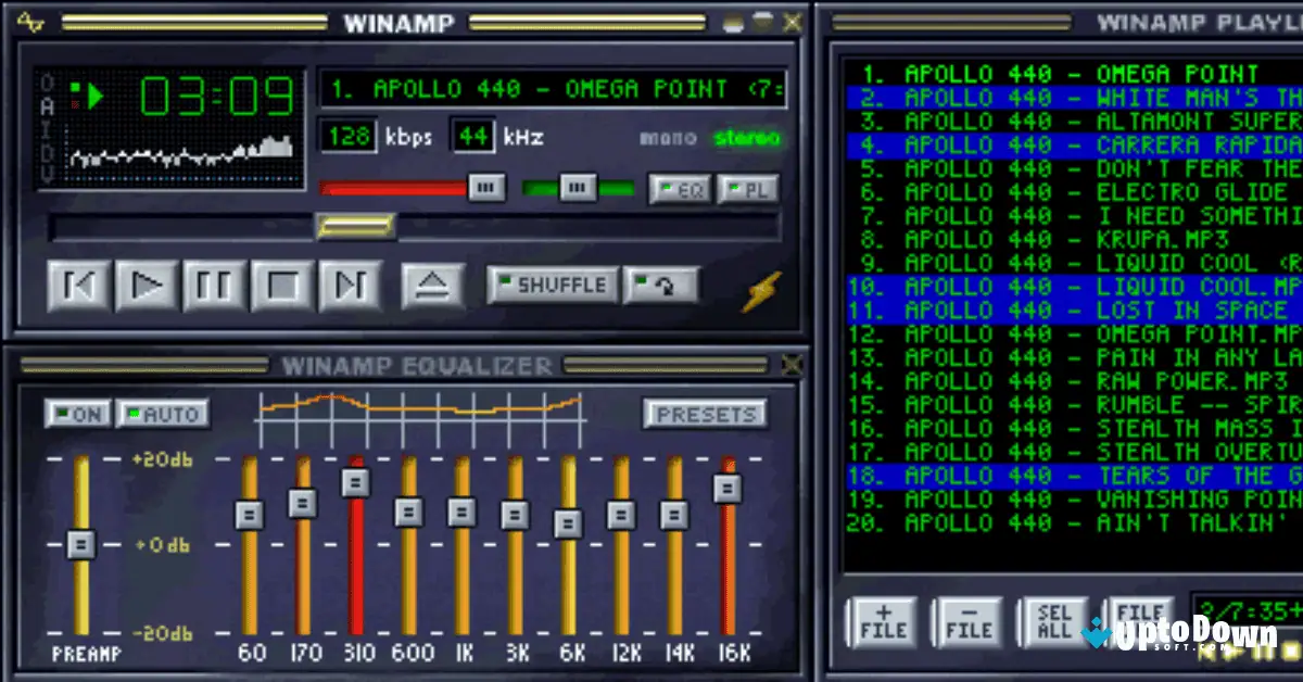 تحميل برنامج Winamp (أحدث إصدار لعام 2026) لنظام التشغيل ويندوز 11/10 screenshot 2