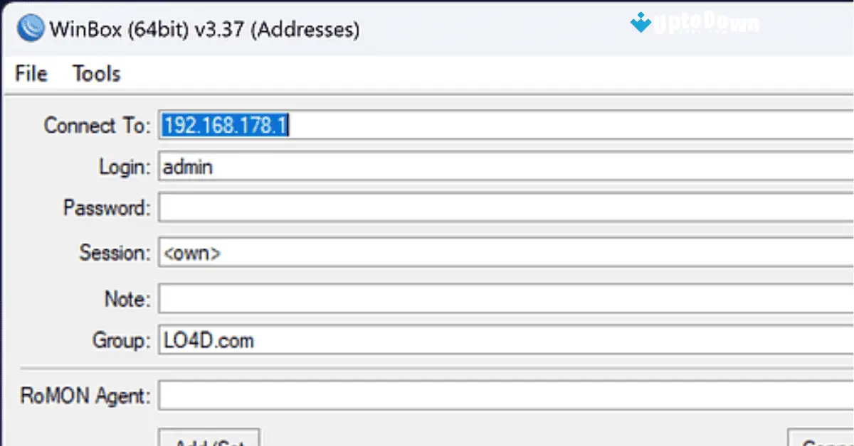 تحميل برنامج WinBox من موقع Uptodown (أحدث إصدار لعام 2026) screenshot 1