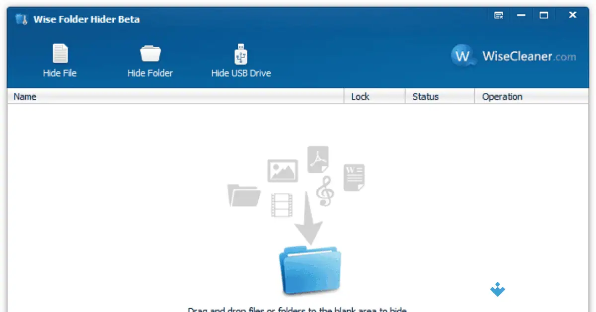تحميل برنامج Wise Folder Hider (أحدث إصدار لعام 2026) screenshot 1