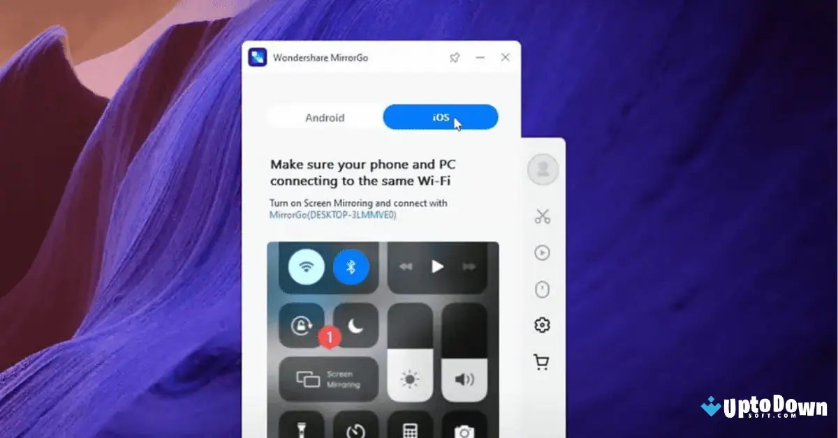 تنزيل برنامج Wondershare MirrorGo (أحدث إصدار لعام 2026) screenshot 1