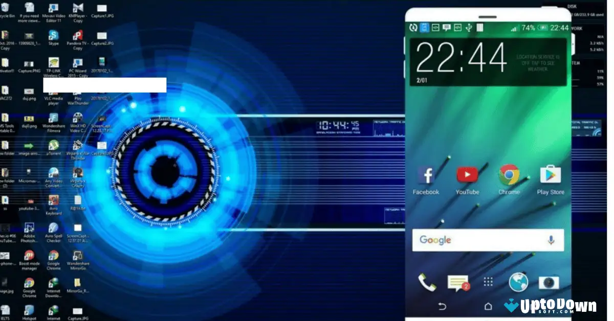تنزيل برنامج Wondershare MirrorGo (أحدث إصدار لعام 2026) screenshot 2