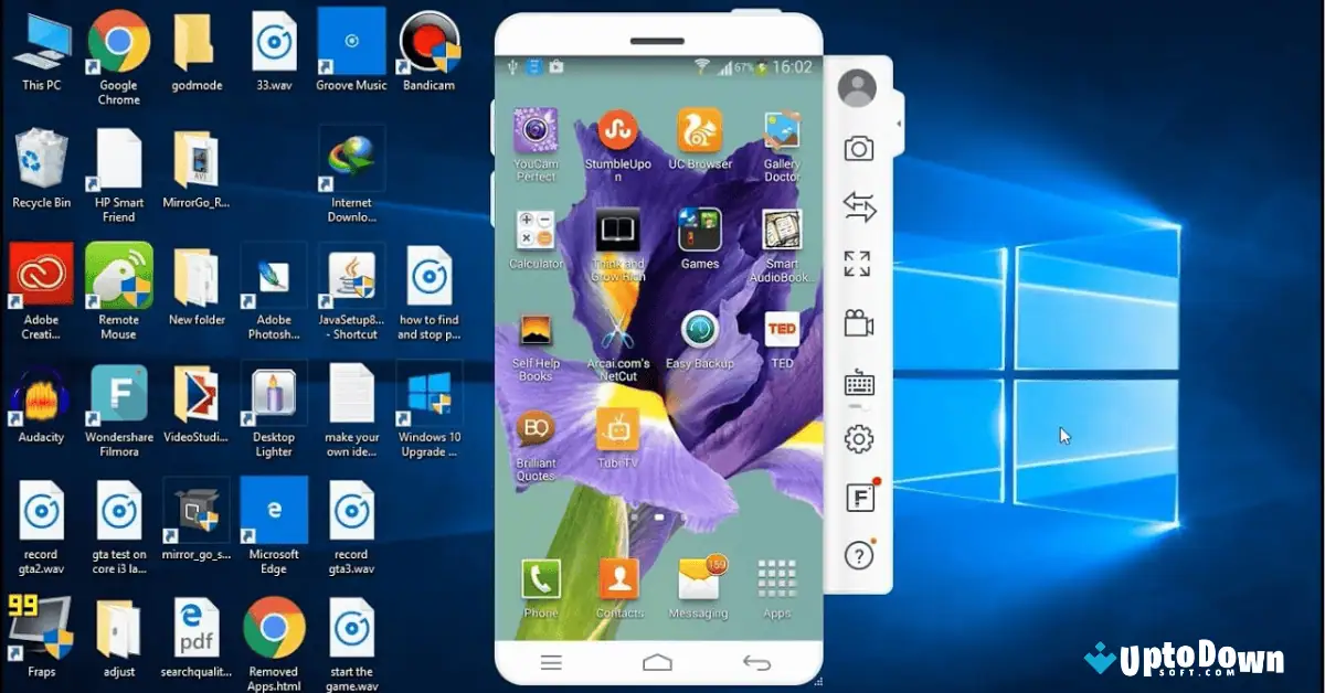 تنزيل برنامج Wondershare MirrorGo (أحدث إصدار لعام 2026) screenshot 3
