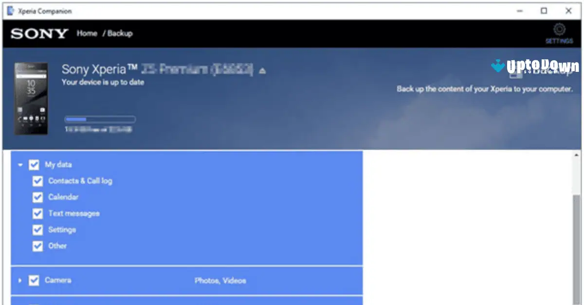 تنزيل تطبيق Xperia Companion من موقع Uptodown (أحدث إصدار لعام 2026) screenshot 2