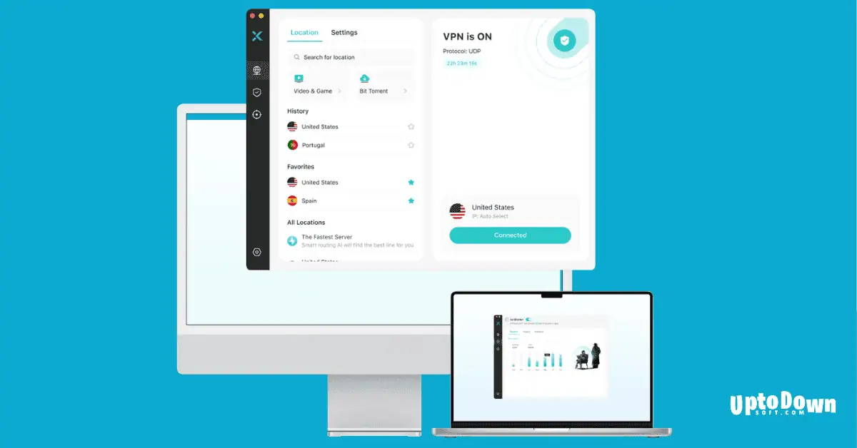 تحميل برنامج X-VPN لنظام التشغيل Mac (أحدث إصدار لعام 2026) screenshot 2