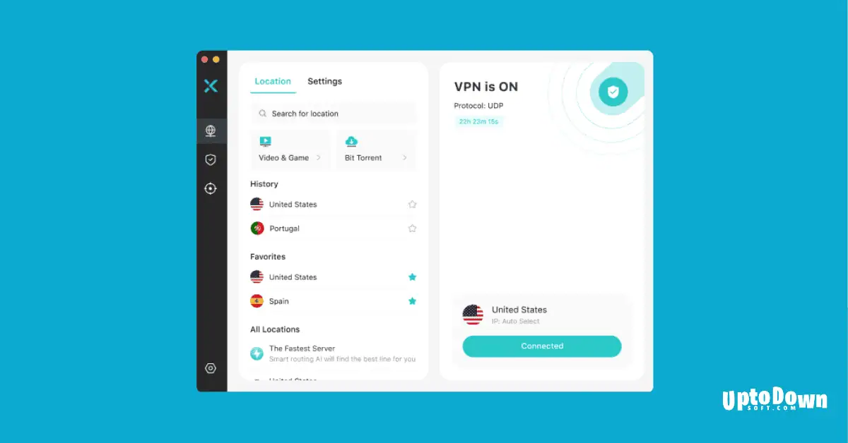 تحميل برنامج X-VPN لنظام التشغيل Mac (أحدث إصدار لعام 2026) screenshot 3